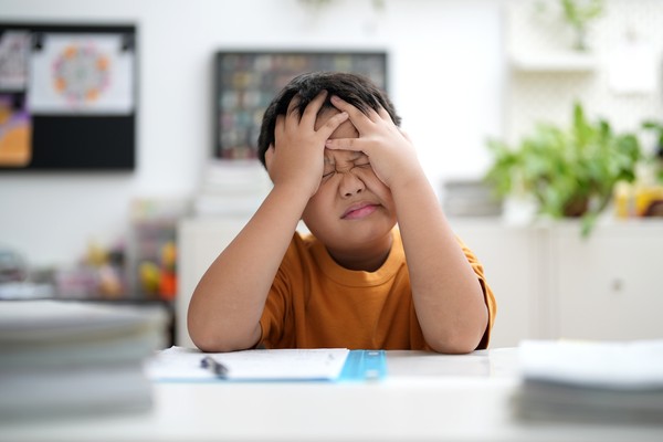 ilustarasi anak malas Belajar