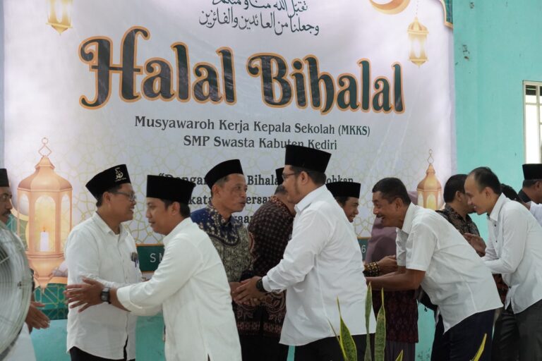 Sukses Jadi Tuan Rumah, SMP IT Nurul Izzah Satukan Visi Kepala Sekolah Swasta se-Kediri