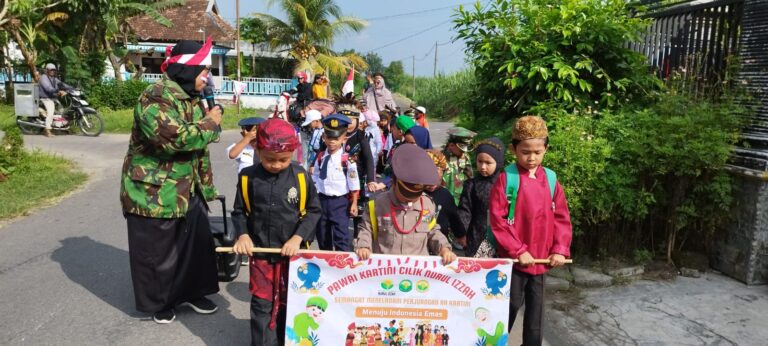 Semarak Pawai Kartini Cilik: Potret Menggemaskan Calon Pemimpin Masa Depan di KB IT & RA Plus Nurul Izzah