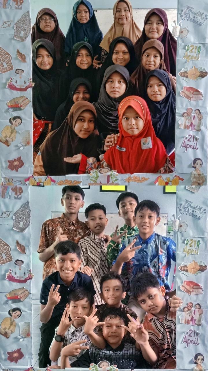 Di Balik Kardus Bekas: Makna Mendalam Photobooth Hari Kartini Karya Kelas 5 KHD