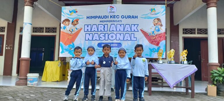 Berani Tampil Itu Juara! Serunya Aksi Siswa KB IT Nurul Izzah di Gebyar Hari Anak Nasional Gurah